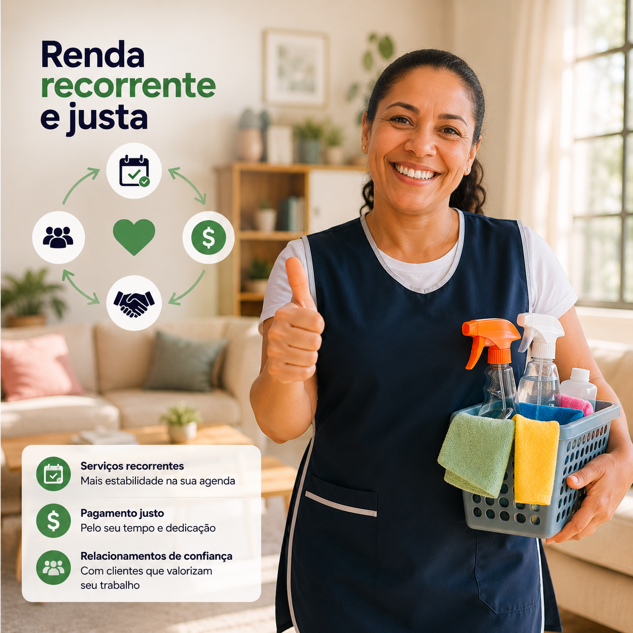 Renda recorrente e justa